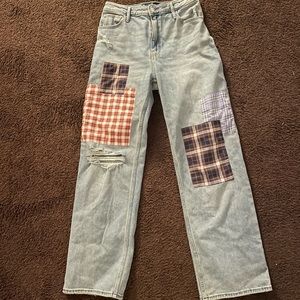 Patchwork jeans